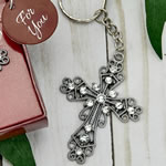 cross keychain favors wholesale