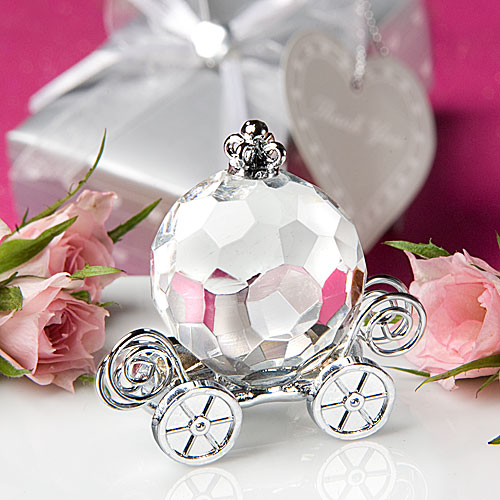 100 Fairytale Cinderella Coach Crystal Wedding Favors  